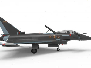 Eurofighter Typhoon 3D Model