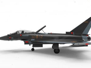 Eurofighter Typhoon 3D Model