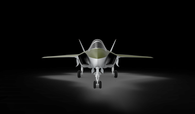 Lockheed Martin F-35 Model 3D .c4d .max .obj .3ds .fbx .stl .blend 