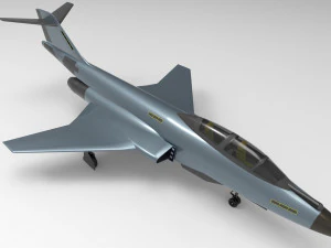 Макдоннелл F-101 Вуду 3D Модель