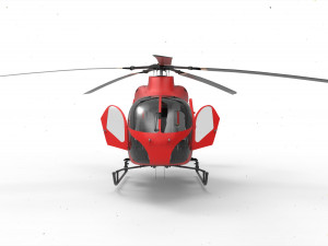 MD 900 Helicopters 3D Модель