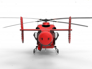 MD 900 Helicopters 3D Модель