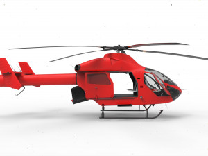 MD 900 Helicopters 3D Модель