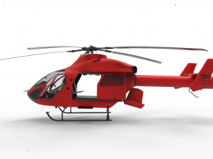 MD 900 Helicopters 3D Модель
