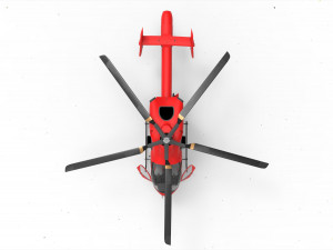 MD 900 Helicopters 3D Модель