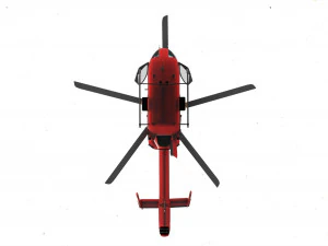 MD 900 Helicopters 3D Model