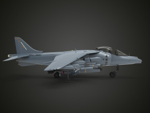 Harrier Jump Jet 3D 模型