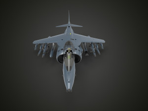 Harrier Jump Jet 3D 模型