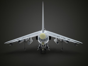 Harrier Jump Jet 3D 模型