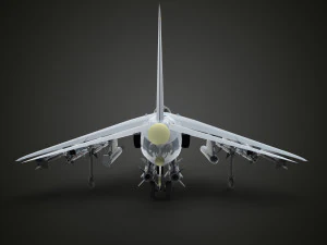 Harrier Jump Jet 3D Model