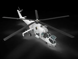 Mil Mi-24 Modello 3D