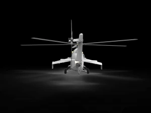 Mil Mi-24 3D Model