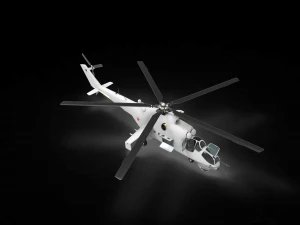 Mil Mi-24 3D Model