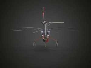 Sikorsky CH-54 Tarhe 3D मॉडल