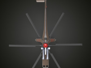 Sikorsky CH-54 Tarhe 3D मॉडल