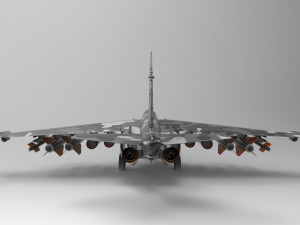 Sukhoi Su-25 3D Модель
