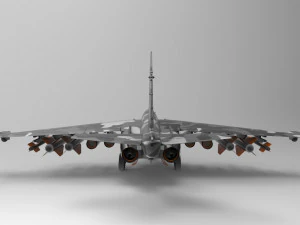 Sukhoi Su-25 3D Model
