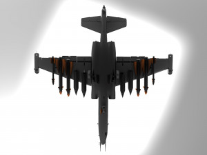 Sukhoi Su-25 3D Модель