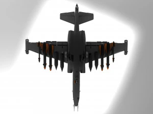 Sukhoi Su-25 3D Model