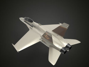 USMC FA-18D 3D Model