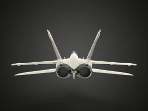 यूएसएमसी एफए-18डी 3D मॉडल