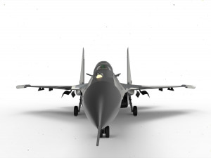 Sukhoi SU-35 3Dモデル