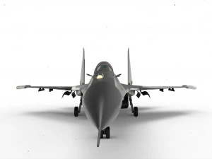 Sukhoi SU-35 3D Model