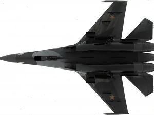 Sukhoi SU-35 3D Model