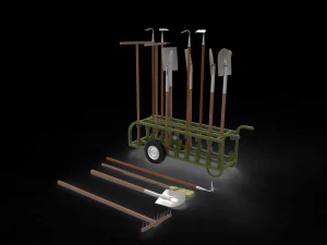 Attrezzature agricole Modello 3D