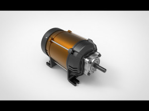 AC motor 3D Модель
