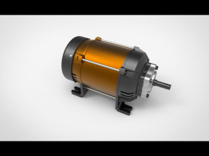 AC motor 3D Модель