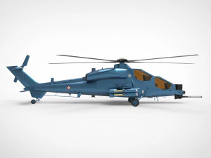 Agusta A129 Mangusta Model 3D