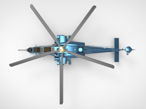 Agusta A129 Mangusta Modelo 3D