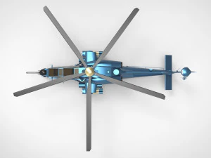 Agusta A129 Mangusta 3D Model