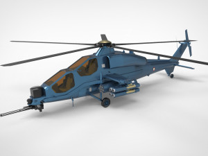 Agusta A129 Mangusta Modelo 3D