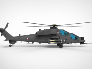Agusta A129 Mangusta 3D Model