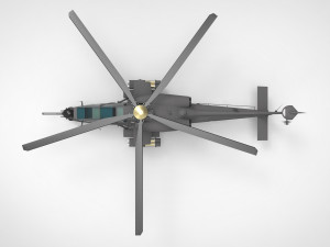 Agusta A129 Mangusta 3D-Modell