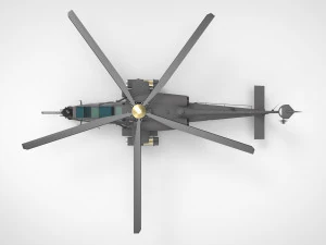 Agusta A129 Mangusta 3D Model