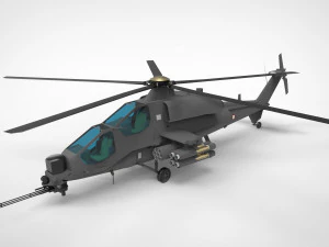 Agusta A129 Mangusta 3D Model