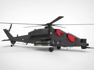 Agusta A129 Mangusta Model 3D
