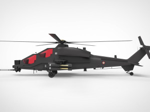 Agusta A129 Mangusta Model 3D