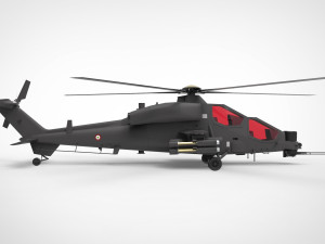 Agusta A129 Mangusta Model 3D