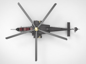 Agusta A129 Mangusta Model 3D