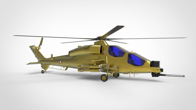 Agusta A129 Mangusta Modèle 3D .c4d .max .obj .3ds .fbx .stl .blend 