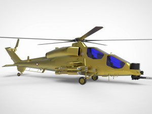Agusta A129 Mangusta Modèle 3D