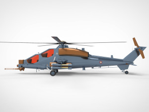 Agusta A129 Mangusta Modèle 3D
