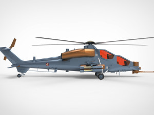 Agusta A129 Mangusta 3D Модель