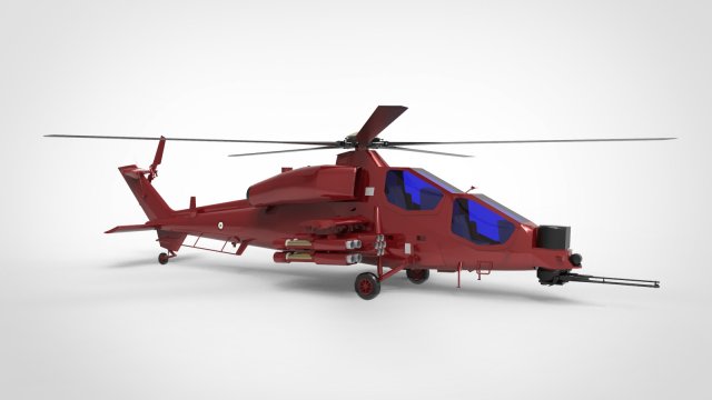 Agusta A129 Mangusta Modèle 3D .c4d .max .obj .3ds .fbx .stl .blend 