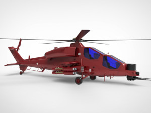 Agusta A129 Mangusta 3D Model