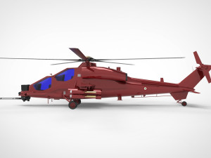Agusta A129 Mangusta Modèle 3D